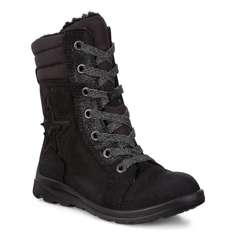 Kids Ecco Janni - Ankle Boots Black - India MWYDRU650